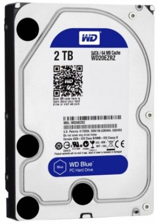 Ổ Cứng HDD 2TB Western Blue 2000GB SATA3 6Gb/s 3.5"inch giá rẻ tốt nhất