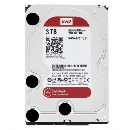 Ổ cứng HDD Red 3TB 3.5'' SATA 3/64MB Cache/5400RPM