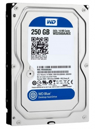 Ổ Cứng HDD WD Blue 250GB 7200RPM SATA3 6Gb/s 3.5"inch - Bảo hành 24 tháng 1 đổi 1