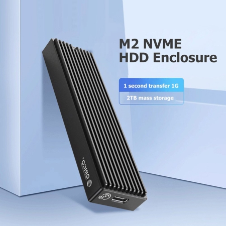 Box M2 ORICO NVMe USB3.1 Type-C Vỏ Nhôm Cao Cấp Orico M2PV-C3 Chính Hãng