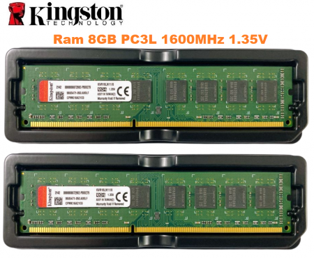Ram PC Kingston 8GB DDR3 1600MHz 1.35V PC3L-12800 Chính Hãng