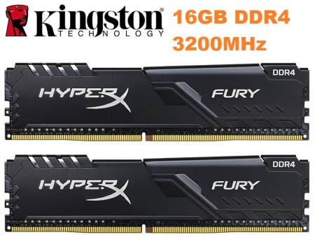 Ram HyperX Fury 16GB DDR4 3200MHz Dùng Cho PC Desktop (1x16GB)