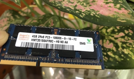 Ram Laptop Hynix 4GB DDR3 1333MHz PC3-10600 1.5V Sodimm