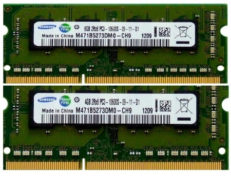 RAM Laptop DDR3 4GB Samsung 1333MHz PC3-10600 1.5V Dùng Cho Macbook máy tính xách tay