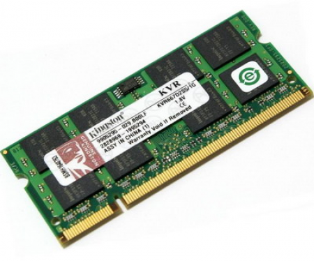 Ram Laptop Kingston DDR2 1GB 667MHz PC2-5300 1.8V Sodimm