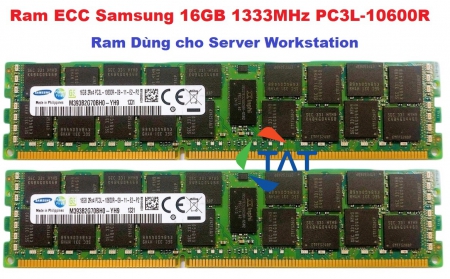 Ram Server Samsung 16GB DDR3 1333MHz PC3L-10600R 1.35V ECC Registered
