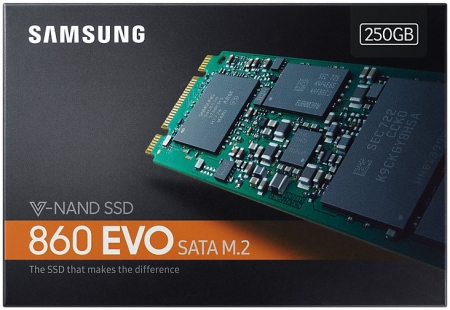 SSD Samsung 860 EVO 250GB M.2 2280 SATA III 6Mbit/s MZ-N6E250BW