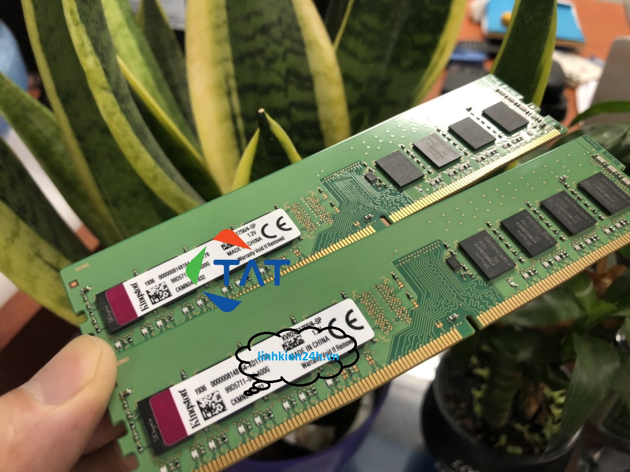 Bán Ram kingston DDR4 4GB bus 2400MHz chính hãng giá tốt nhất