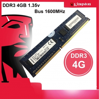 Ram Kingston 4GB DDR3 1600MHz PC3L-12800 1.35V PC Desktop - Bảo hành 36 tháng