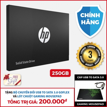 Ổ cứng SSD 250gb HP S700 Sata3 2.5 inch Chính Hãng