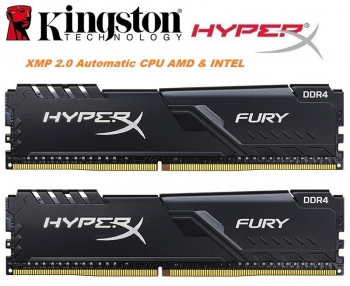 Ram PC Kingston HyperX Fury 4GB DDR4 2400MHz - Bảo hành 36 tháng