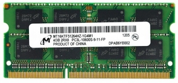 Ram Laptop 4GB Micron DDR3 1333MHz 1.5V Bóc Máy Dùng Cho Macbook máy tính xách tay