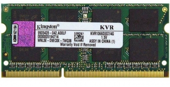 Ram Laptop Kingston 4GB DDR3 1066MHz PC3-8500 1.5V Sodimm