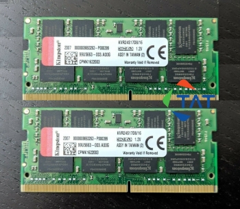 Ram DDR4 16GB Kingston 2400MHz Dùng Cho Laptop Macbook