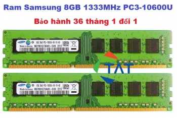 Ram Samsung 8GB DDR3 1333MHz 1.5V PC3-10600 PC Desktop