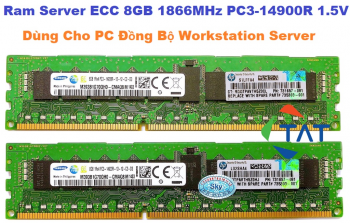 Ram Server Samsung 8GB 1866MHz PC3-14900R 1.5V ECC Registered