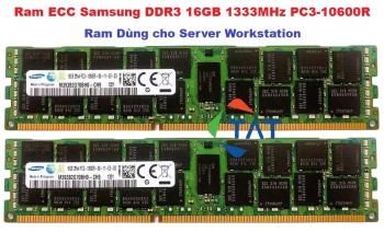 Ram Server Samsung 16GB 1333MHz PC3-10600R ECC Registered