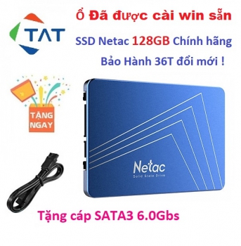 Ổ Cứng SSD Netac 128GB N600S SATA3 6Gb/s 2.5 inch Chính Hãng - Mới Bảo hành 36 tháng