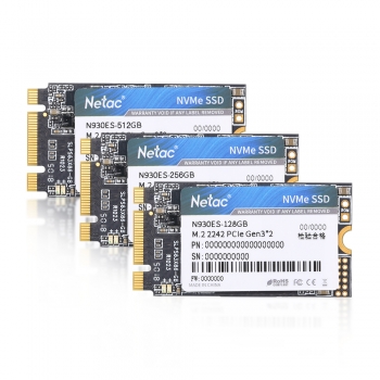 Ổ Cứng SSD 128GB M.2 2242 NVMe PCIe Netac 930ES Gen3*2 Chính Hãng - Bảo hành 36 tháng 1 đổi 1