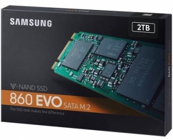 Ổ Cứng SSD Samsung M.2 SATA 2280 2TB 860 EVO MZ-N6E2T0BW  Chính Hãng
