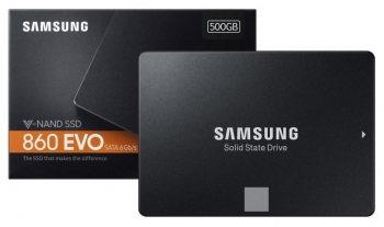 Ổ Cứng SSD 500GB Samsung 860 EVO SATA3 6Gbs 2.5"inch MZ-76E500B Dùng Cho Máy Tính Xách Tay Laptop PC MacBook Desktop Bảo Hành 5 Năm 1 Đổi 1 Giá Rẻ Tốt Nhất